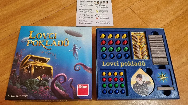 Lovci pokladů  / Treasure Hunters - insert (Dino version)