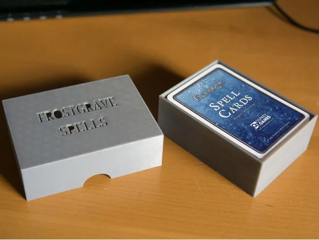 Cardbox for Frostgrave Spell Cards