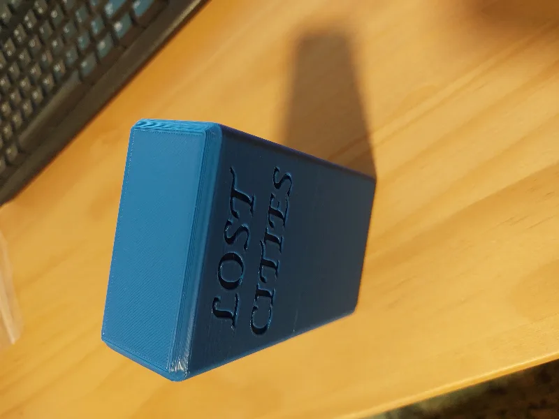Lost Cities Sleeved Card Box