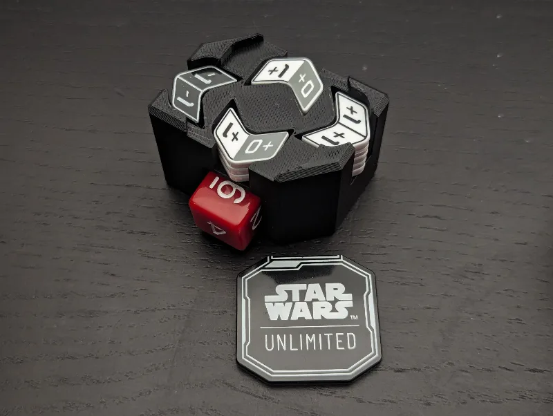 Center Insert with Dice Tunnel for Gamegenic Deckpod for Star Wars: Unlimited