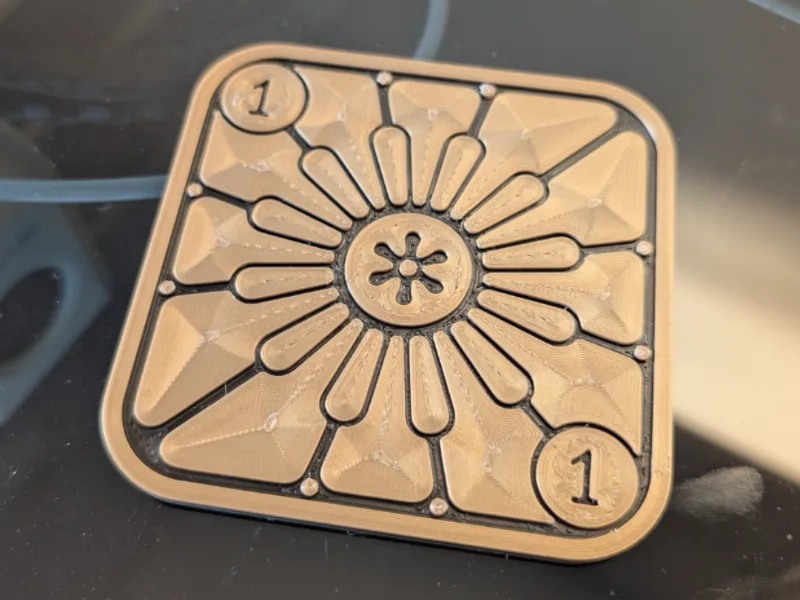 Skull Game Player Mat