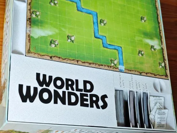 World Wonders Insert(Remix) + Logo + Sleeved Cards