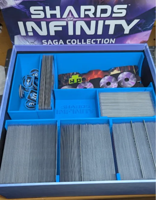 Shards of Infinity Saga Collection Sleeved insert