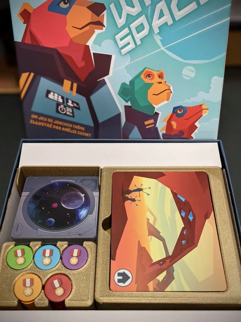 WILD SPACE & ENCOUNTERS BOARDGAME INSERT - ORGANIZER