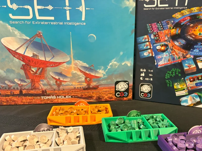 SETI - Player trays