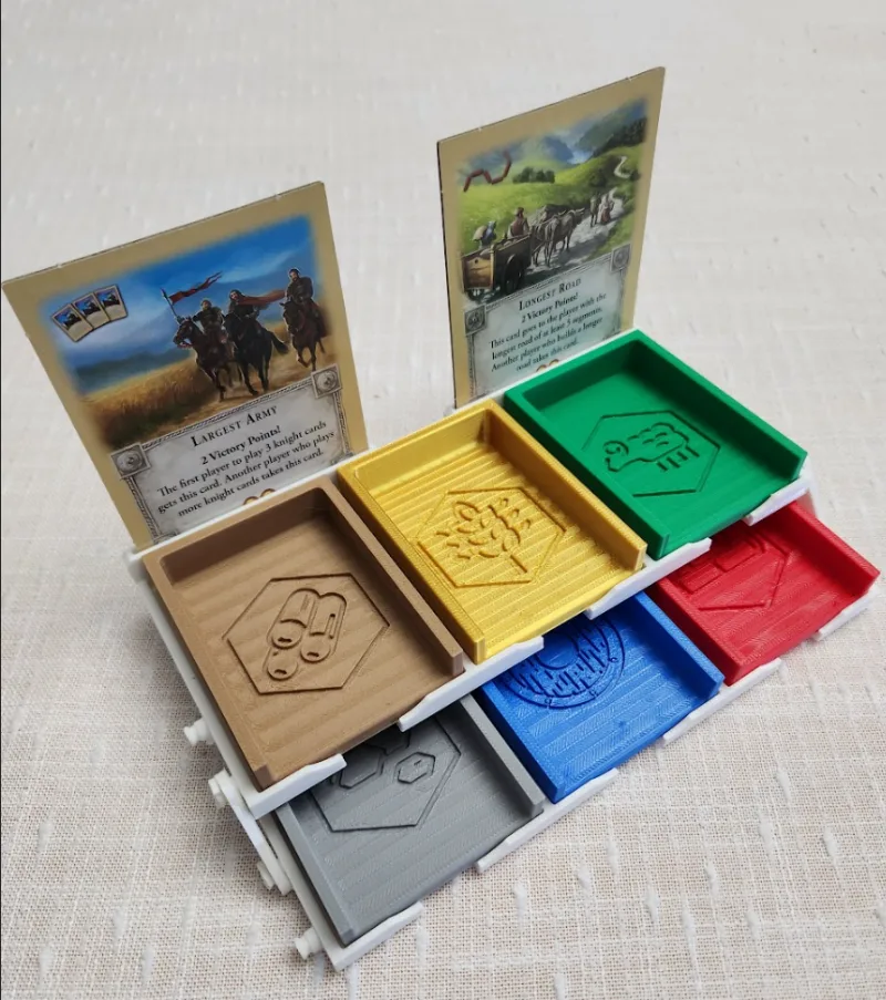 Catan Card Tray Holder