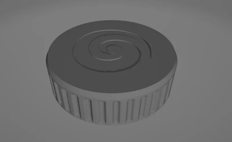 Magic: The Gathering Stun Symbol Lid for Screw Cap Storage Box by Fredslund