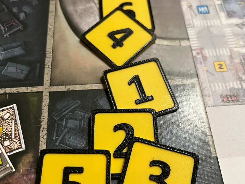 Zombicide Mission numbers (Special rules)
