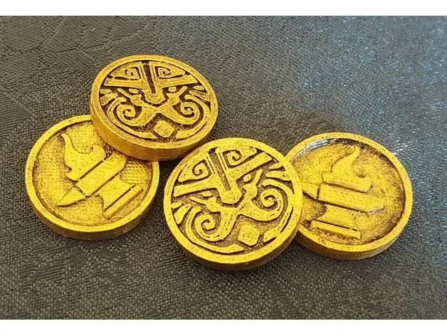 Dwarven Gold RPG Coin