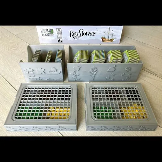 Keyflower organizers, V.2
