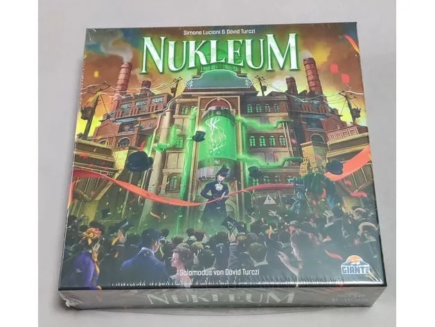 Nucleum + Australia Expansion - Board Game Insert - Sleeved Cards