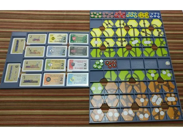 1830 Railways and Robber Barons Organizer - Lookout Edition (2019)