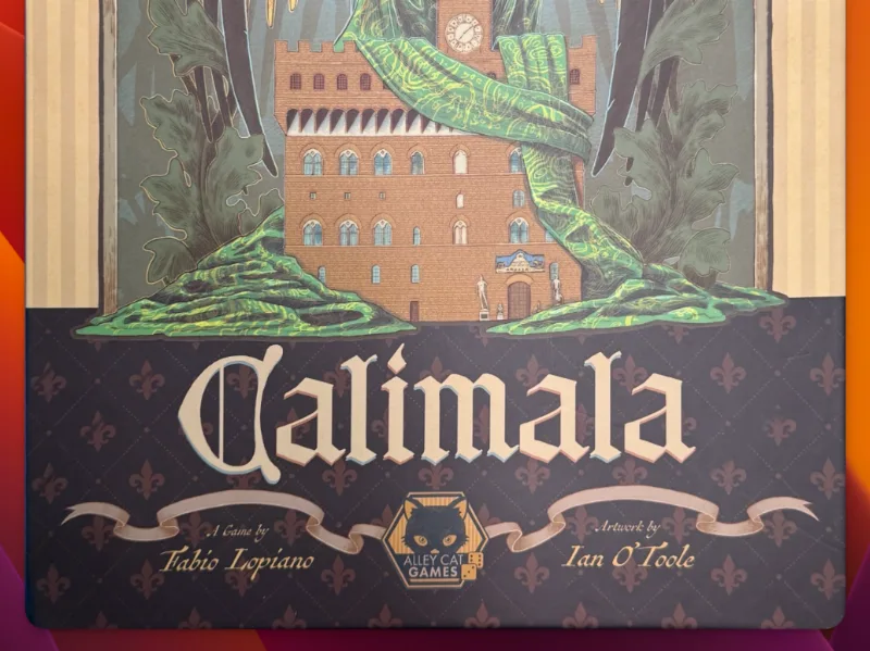 Calimala Retail Edition Game Insert