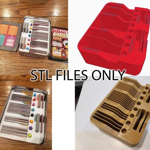 Sushi Go Party! Insert / Box Organizer