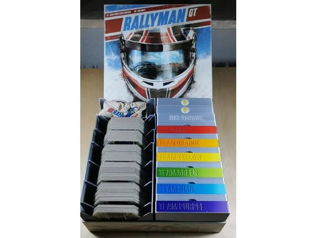 Rallyman GT Inlay for a quick setup + Playertrays