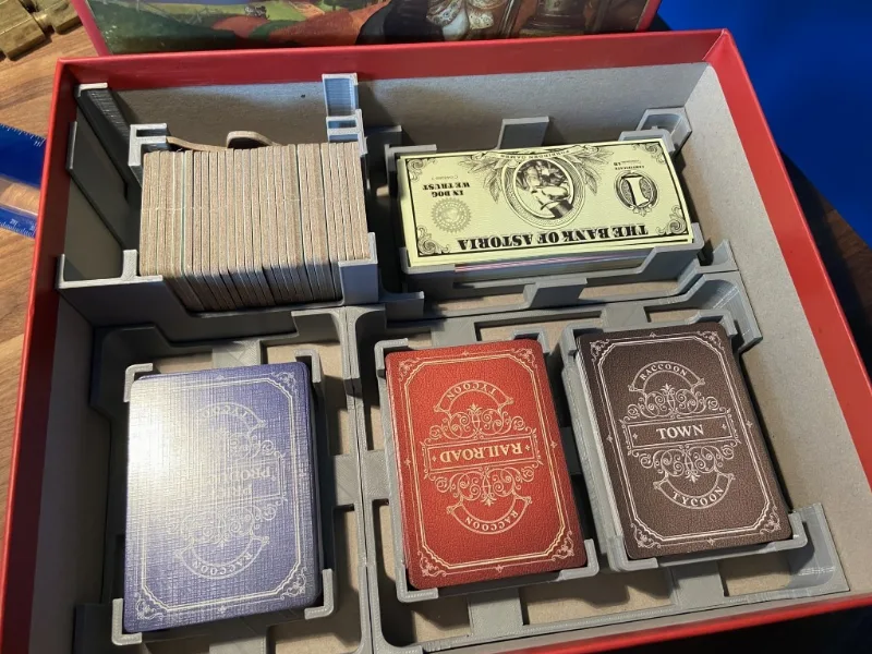 Raccoon Tycoon Base Game Insert