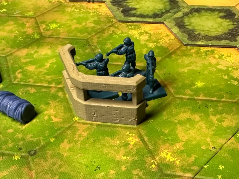 Bunker for Memoir 44 Hex Game