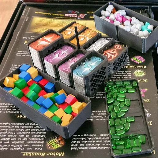 Galaxy Trucker Token Storage (Anniversary Edition) (Crew incl. Aliens)