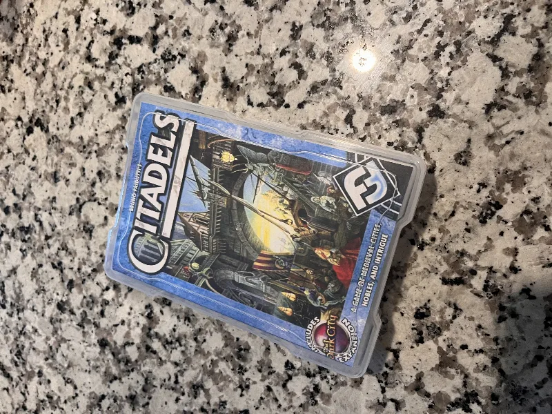 Citadels Photo Caddy Board Game Insert