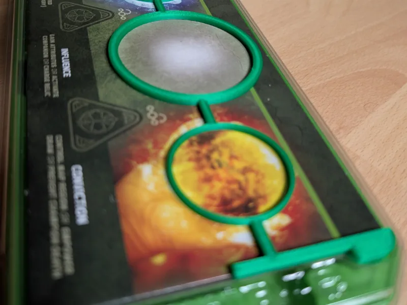 Vindication Board game Player Cube holder