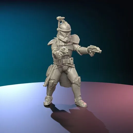 star wars legion Clone captain Rex