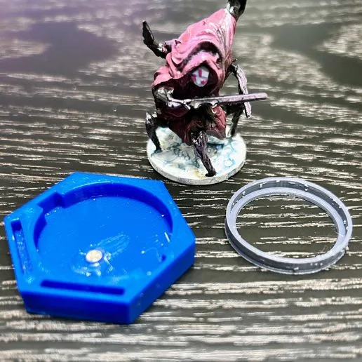 Frosthaven & Mercenary Packs Character Mini Base Corrections to Match Gloomhaven 1.0 Base Size