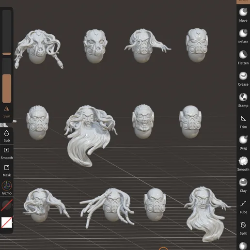 Heavy Vikings heads