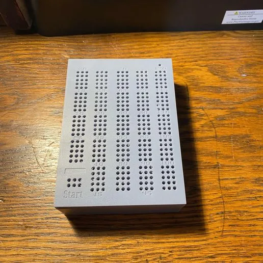 Portable Cribbage Board