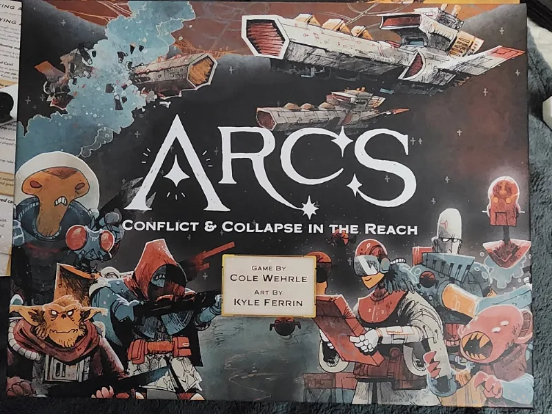 Organizer/Insert for Arcs board game base edition