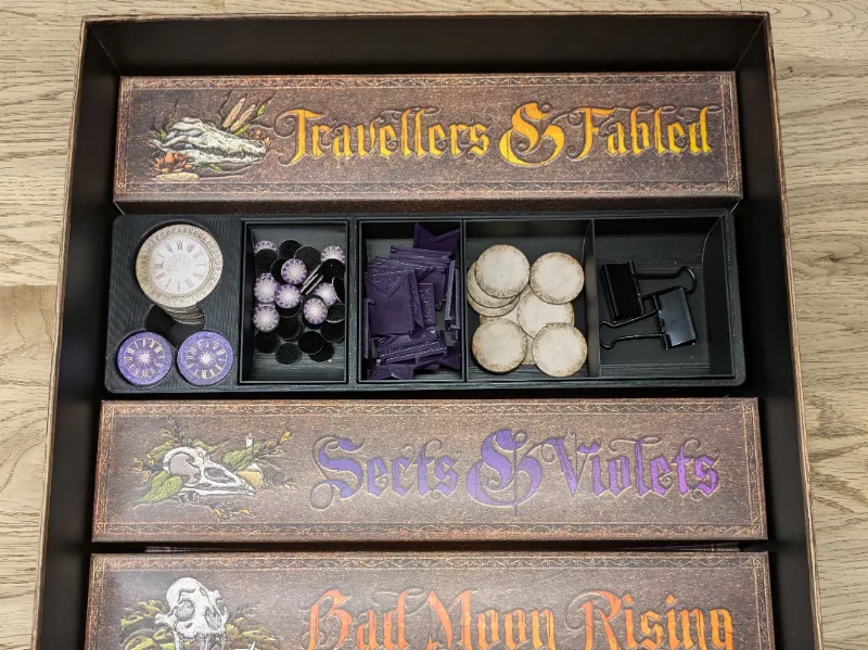 Blood on the Clocktower Inlay (retail version)