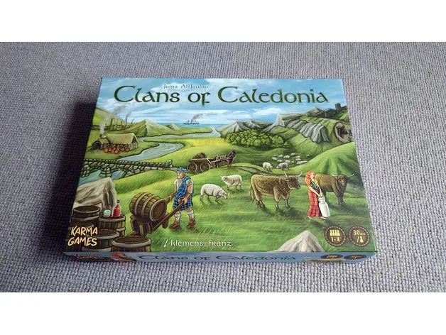 Clans of Caledonia - Boardgame insert