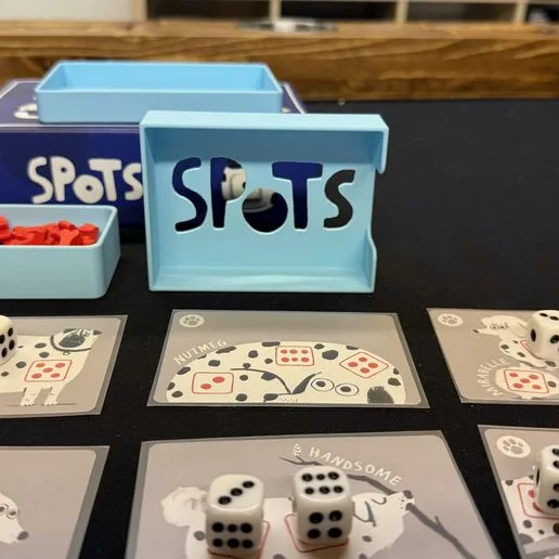 Spots Board Game Insert and Gameplay Organizer