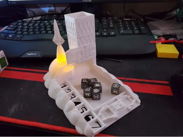 Tiny Epic Galaxies Dice Tower