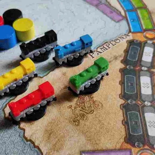 Ticket to Ride - Train Player Counter