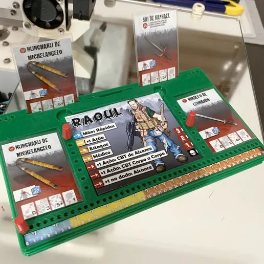 Zombicide Dashboard 2nd Edition
