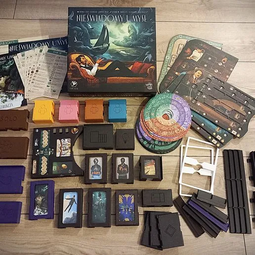 Unconscious Mind + Nightmares - boardgame insert
