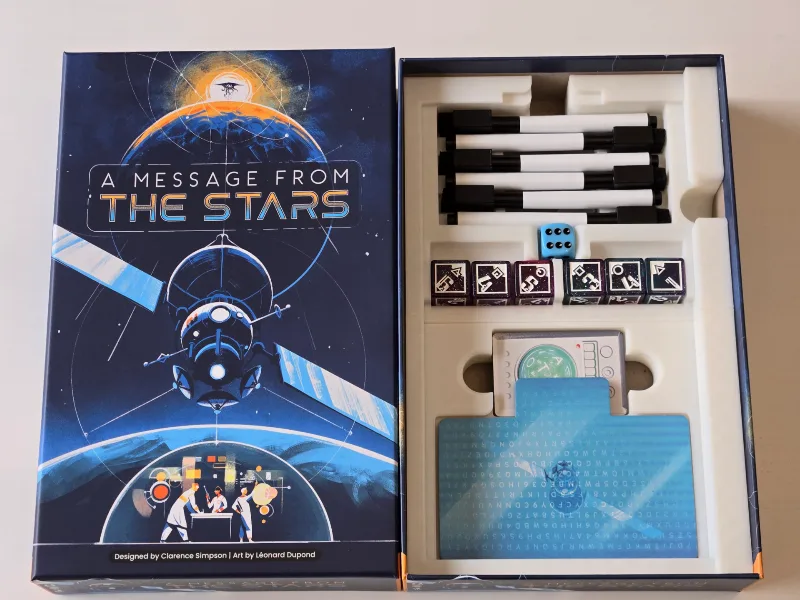 A Message From the Stars - Organizer Insert
