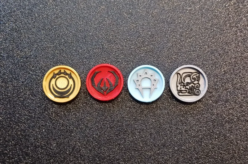 Cthulhu Wars - Factions Tokens - Part 3