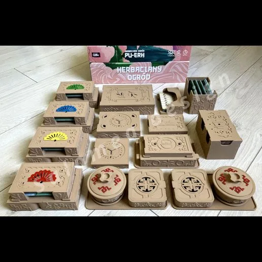 Tea Garden + Puerh organizers