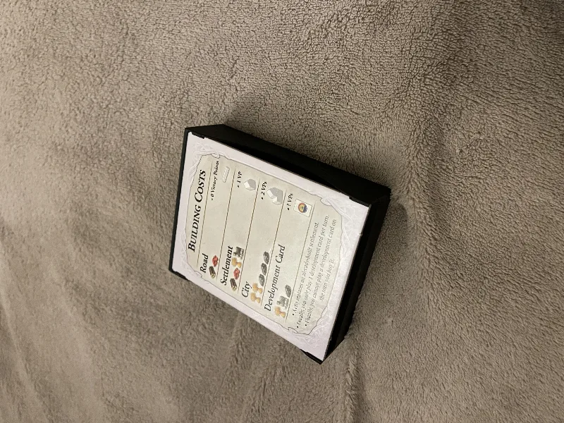 Catan piece holder