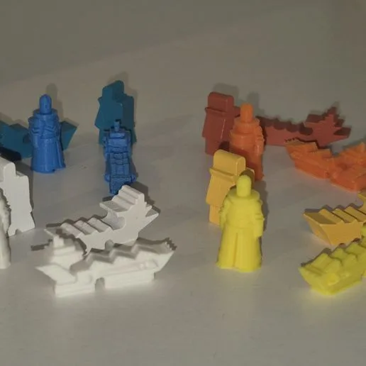 Arcs Boardgame miniatures
