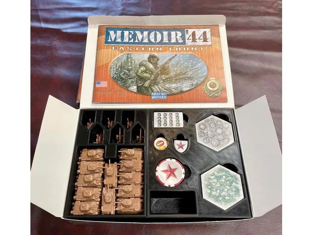 Memoir 44 Eastern Front Board Game Organizer
