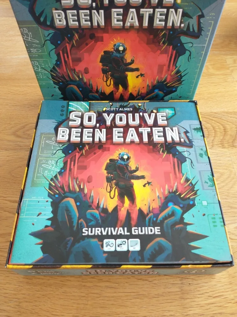 So, You've Been Eaten - Premium Edition + language pack boardgame insert