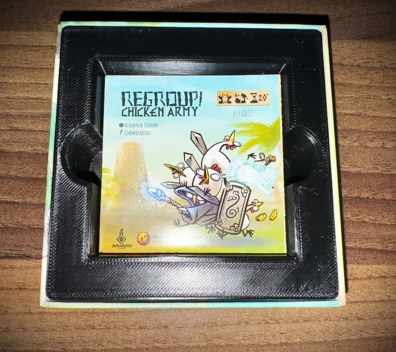 Regroup! Chicken Army - Game Insert