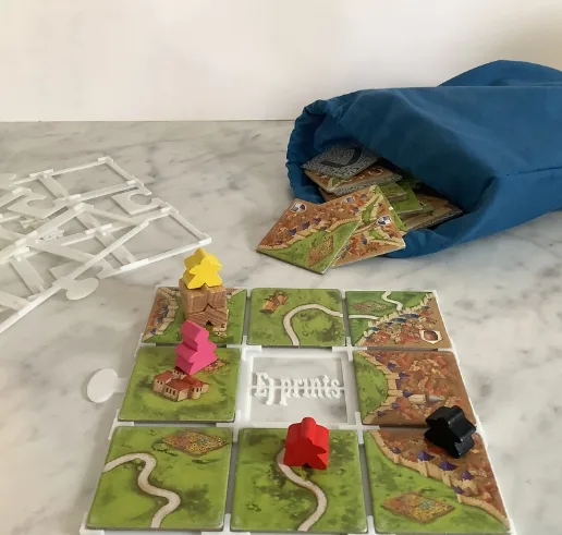 Carcassonne board holder