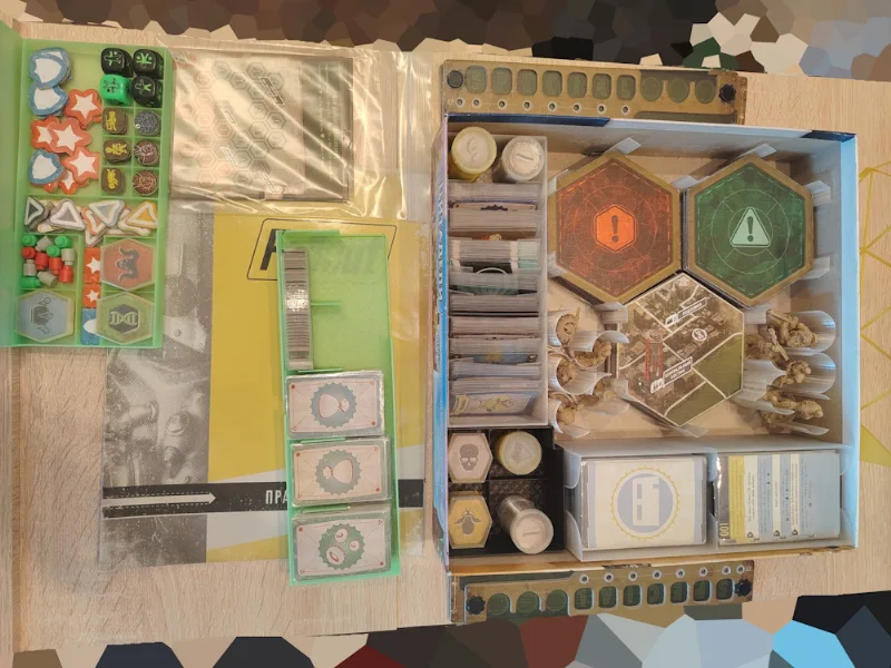 Fallout board game onebox organiser (+NC + AB)