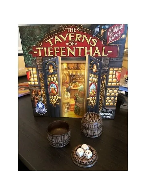 The Taverns of Tiefenthal Keg Dice holder and lid