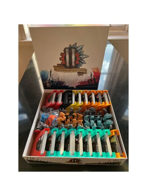 Guards of Atlantis 2 (Second Printing) Storage for Seventeen Heroes