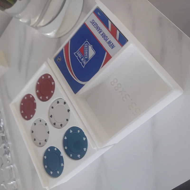 Poker Chip and Cards Travel Box