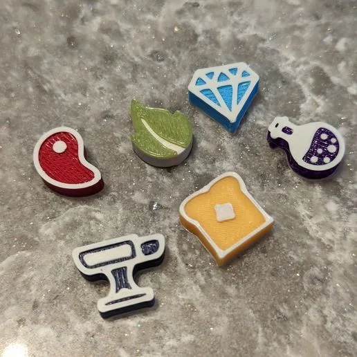 Flamecraft Resource Tokens
